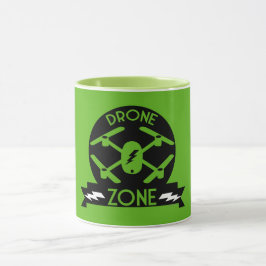 Caneca Drone Hobbyista | Piloto de Drone | Fotografia | C