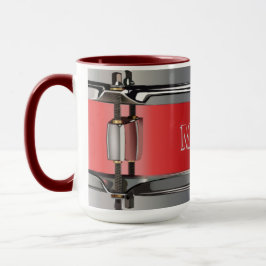 Caneca Drumming Up Bebidas Personalizadas