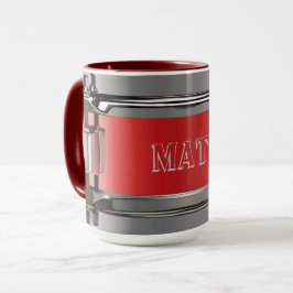 Caneca Drumming Up Bebidas Personalizadas