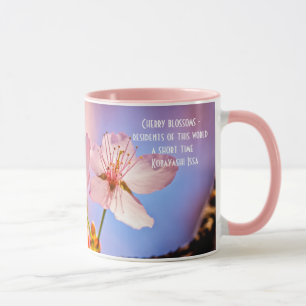 Caneca Duas Blossomas Sunlit Sakura