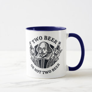 Caneca Duas Cerveja Ou Não Duas Cerveja
