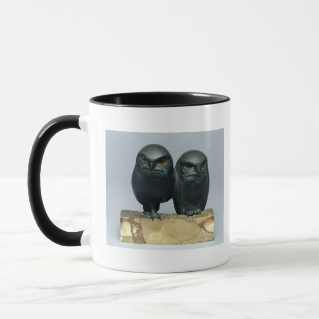 Caneca Duas corujas, 1903-04 (Esquerda)