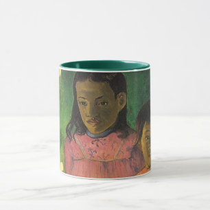 Caneca Duas Irmãs de Paul Gauguin, Arte Fino Vintage