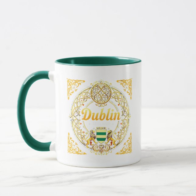 Caneca Dublin República da Irlanda (Esquerda)