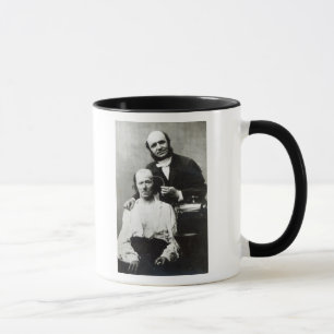 Caneca Duchenne de Boulogne com 'um patient da vítima