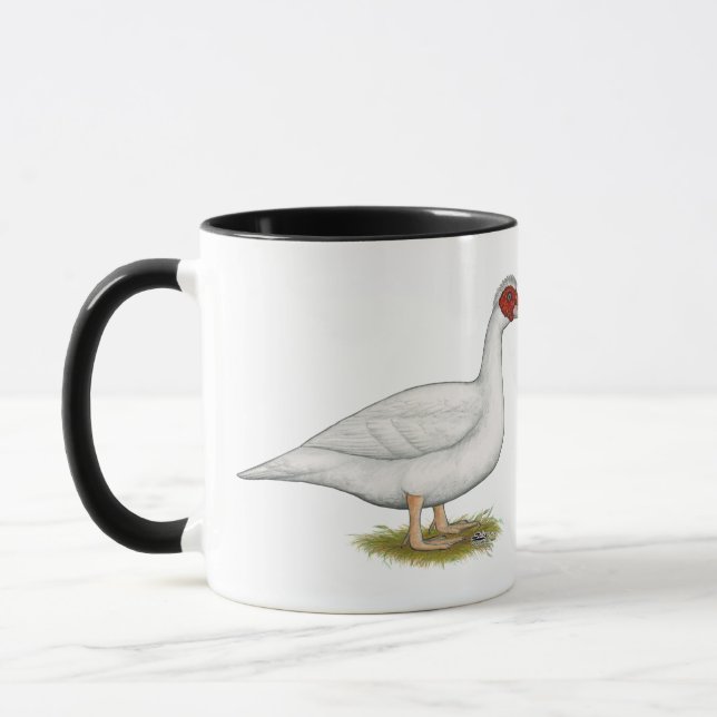 Caneca Duck White Muscovy (Esquerda)