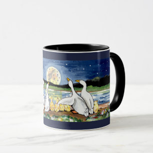 Caneca Duelo Família Duende Assista Moon Designer Mug