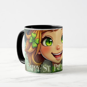 Caneca Duende Alegre - Dia de São Patrício Sorte
