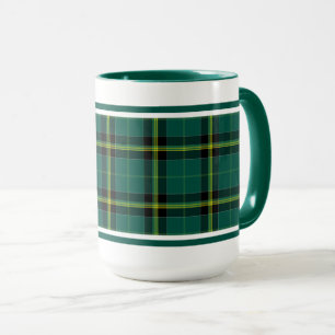 Caneca Duffy Tartan Pattern Green - Xadrez irlandesa verd