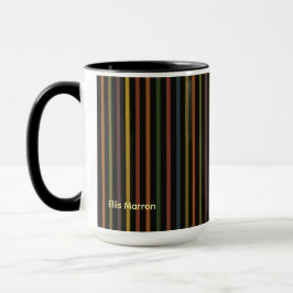 Caneca Dull Ribbon Stripes