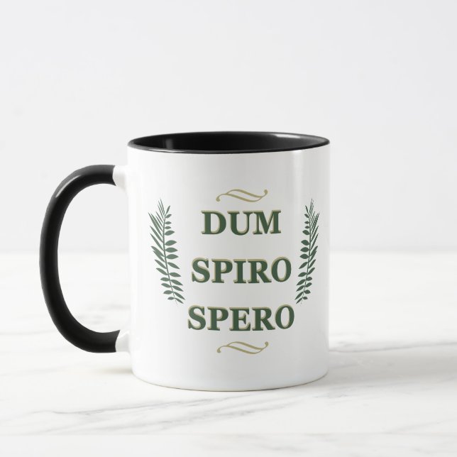 Caneca Dum spiro spero (Esquerda)