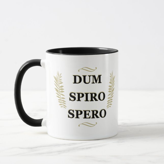 Caneca Dum spiro spero (Esquerda)