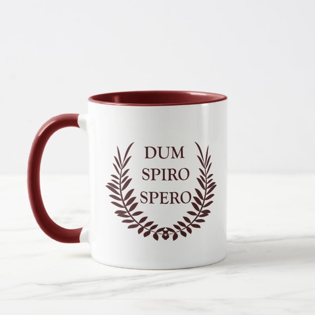 Caneca Dum spiro spero (Esquerda)