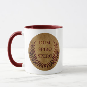 Caneca Dum spiro spero
