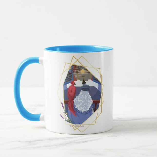 Caneca Dumbledore & Fawkes em Balcony (Esquerda)
