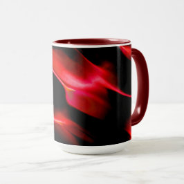 Caneca Dunas artificiais em sombreado vermelho