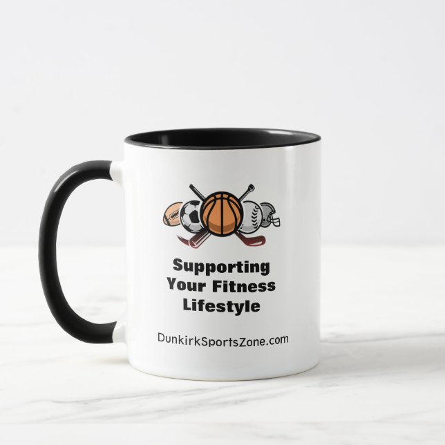 Caneca Dunkirk Sports Zone Corporate HeartHeroes Mug (Esquerda)