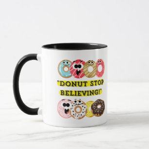 Caneca Dunot Stop Acreditar - cotação rosquinha