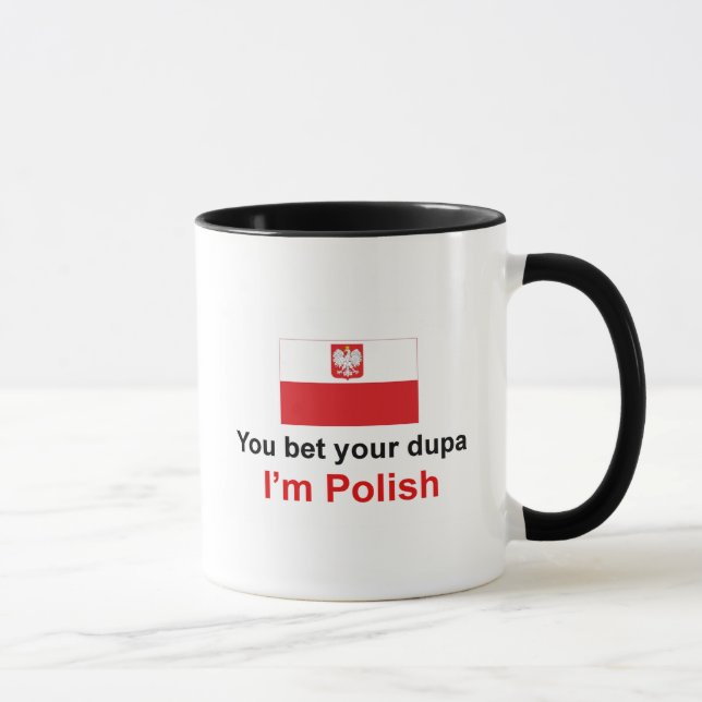 Caneca Dupa polonês 1 (Direita)