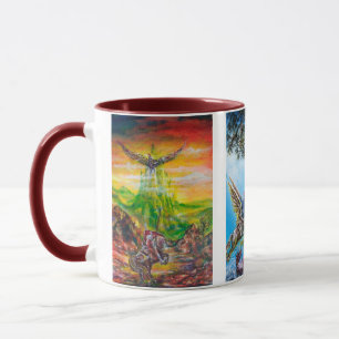 CANECA DUPLO MÁGICO ENTRE BRADAMANT E NEGROMANCEDOR