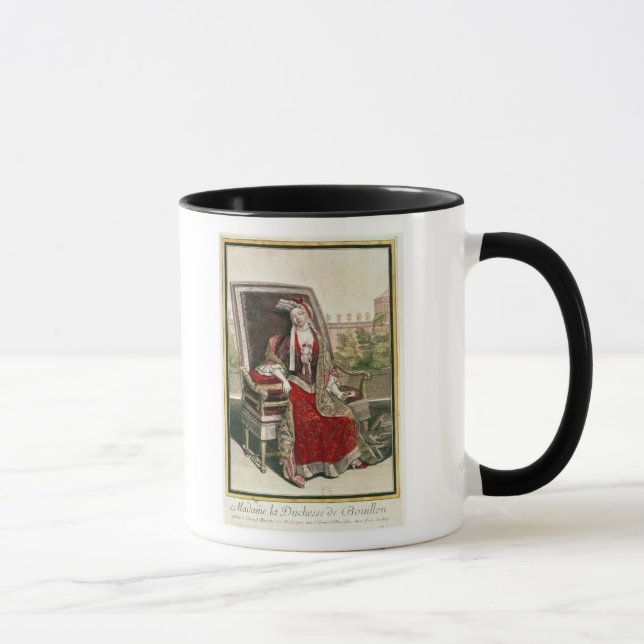 Caneca Duquesa de Marie-Anne Mancini do caldo (Direita)