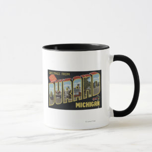 Caneca Durand, Michigan - Cenas com Letras Grandes