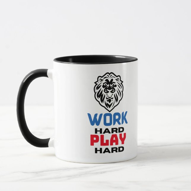 CANECA DURO DE REPRODUÇÃO DE DUROS DE TRABALHO, LION (Esquerda)