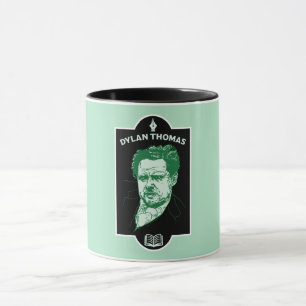 Caneca Dylan Thomas Welsh Poet