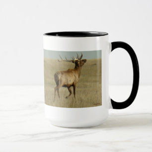 Caneca E35 Alce Touro Grama nos Chifres
