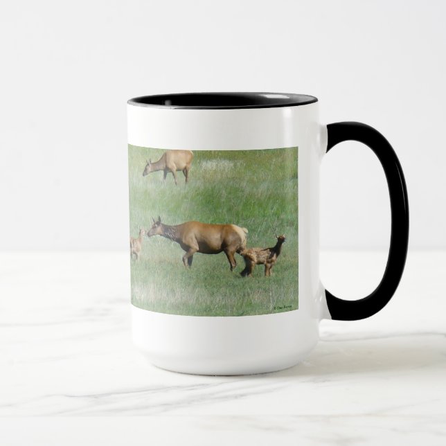 Caneca E3 Vaca Alce e Bezerros (Direita)