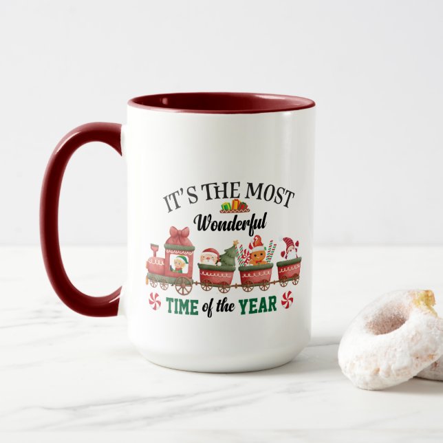 Caneca É a época mais maravilhosa do ano (Com Donut)