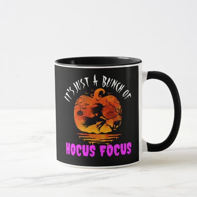Caneca É Apenas um Monte de Hocus Pocus Abóbora de Hallow (Direita)