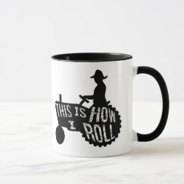Caneca É assim que eu faço o estilo do fazendeiro