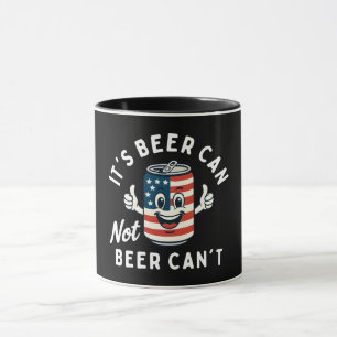 Caneca É Cerveja não pode Cerveja não é um Bebendo engraç