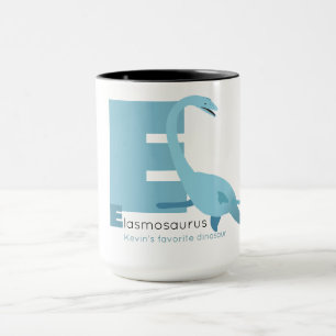 Caneca E como Elasmosaurus Mug