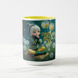 Caneca e Conjunto de Bebidas Desejos ao Vento
