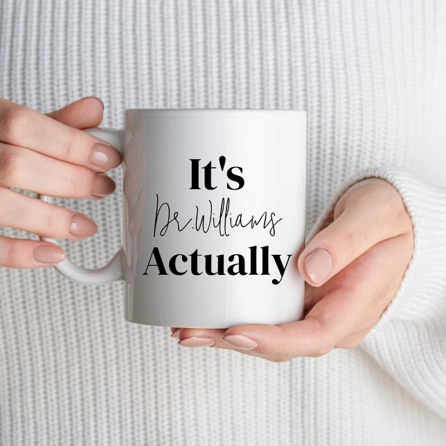 Caneca É Dr. Doutora Doutora em Doutorado. (Criador carregado)