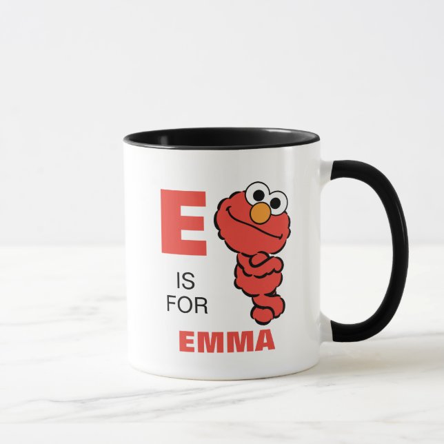 Caneca E é para Elmo | Adicione seu nome (Direita)