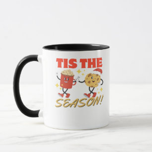 Caneca É Época Natalícia Personagens Retrô de Natal