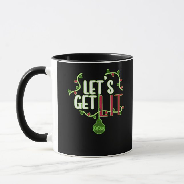 Caneca É Natal - Vamos deixa clássico (Esquerda)
