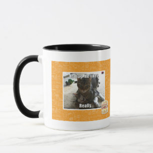 Caneca É o abraço. Gosta
