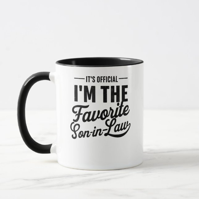 Caneca É Oficial, Eu Sou O Genro Favorito (Esquerda)