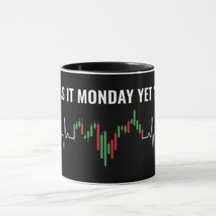 Caneca É Segunda-Feira Ainda? Bolsa Funny Stock Market M