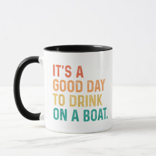 Caneca É Um Bom Dia Beber Em Uma Vintage Cor B