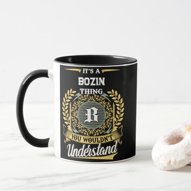 Caneca É uma Coisa de BOZIN Que Você Não Entenderia (Com Donut)