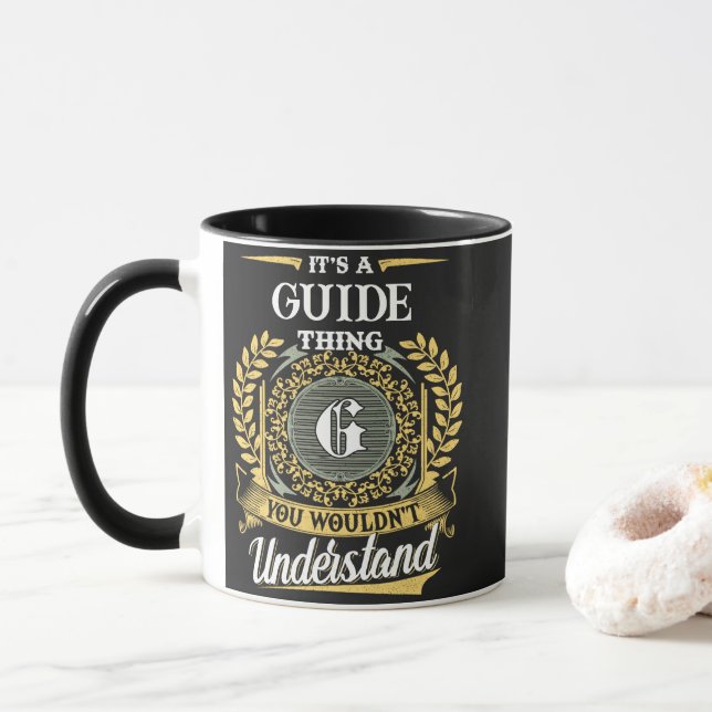 Caneca É uma Coisa de GUIDE que Você Não Entenderia (Com Donut)