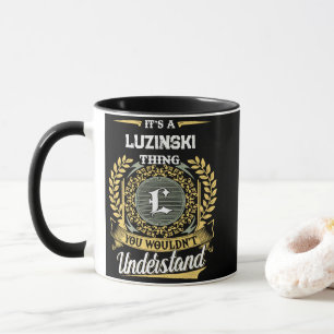 Caneca É uma Coisa de LUZINSKI que Você Não Entenderia