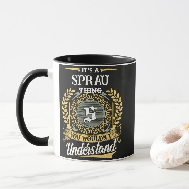 Caneca É uma Coisa de SPRAU que Você Não Entenderia (Com Donut)