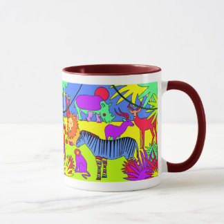 Caneca É uma selva lá fora