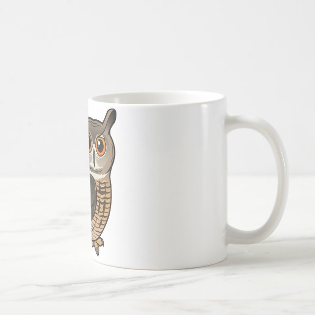 Caneca Eagle-Coruja euro-asiática (Direita)